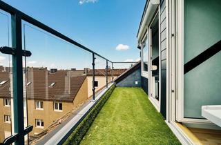 Wohnung kaufen in 42853 Innenstadt, wunderschöne helle Dachgeschosswohnung mit Balkon und herrlichem Ausblick über Remscheid
