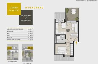 Wohnung kaufen in Blumenstraße 13-15, 50670 Altstadt-Nord, Neuausbau! Wärmepumpe! Zentral! Dachterrasse! WE 7 - Blumenstraße 13-15