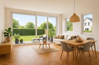 Wohnung kaufen in Strombergstraße, 74226 Nordheim, Moderne 4-Zimmer-Neubauwohnung mit Terrasse & Gartenteil