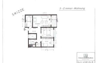 Wohnung kaufen in 73655 Plüderhausen, Gut geplante 3-Zimmer-Wohnung mit Balkon und Einbauküche in Püderhausen