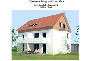 Wohnung kaufen in 87754 Kammlach, BAUSTART bereits ERFOLGT! Letzte 2-Zimmer Wohnung zu verkaufen! NEUBAU Wohnung in kleinem MFH!