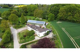 Haus kaufen in 24860 Böklund, Idyllisches Hofanwesen mit zwei Wohneinheiten, gepflegter Scheune und eigenem Buchenwald