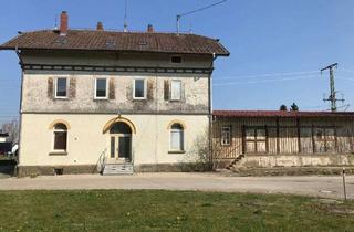 Haus kaufen in Bahnhofstr. 77, 88459 Tannheim, Bahnhof für Liebhaber oder Handwerker in Tannheim