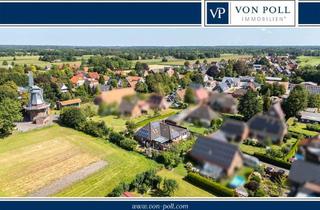 Haus kaufen in 26529 Leezdorf, Großzügiger Bungalow mit Gästeapartment, Sauna & PV-Anlage nahe der Nordsee