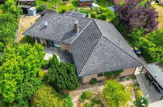 Haus kaufen in 29459 Clenze, Großzügiger Winkelbungalow mit Einliegerwohnung und Vollkeller in ruhiger Wohnlage