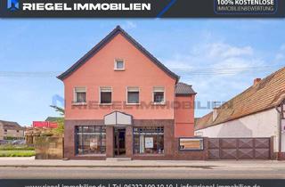 Haus kaufen in 67141 Neuhofen, Sie hier? Wir auch! Repräsentatives Wohn- und Geschäftshaus mit Ladeneinheit und zwei Wohnungen