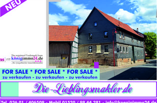 Bauernhaus kaufen in 99986 Langula, teilsaniert, mod.-bed. 3-Seiten-Restbauernhof | Langula