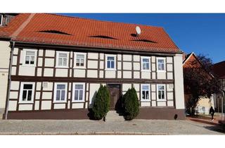Einfamilienhaus kaufen in 39397 Schwanebeck, Zweifamilienhaus + Einfamilienhaus im historischen Ortskern von Schwanebeck
