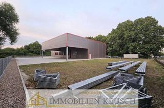 Gewerbeimmobilie kaufen in 28832 Achim, TOP-verkehrsgünstige Lage-NEUE Gewerbehalle 600qm + 244qm Vordach, 2 Rolltore, Hausbau noch möglich