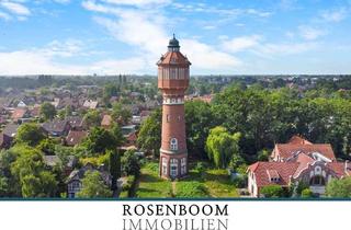 Anlageobjekt in 26603 Aurich, Einmalige Gelegenheit: Auricher Wasserturm mit Baugenehmigung für Nebengebäude!