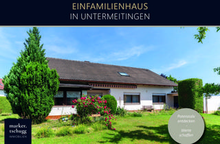 Grundstück zu kaufen in 86836 Untermeitingen, Schönes großes Grundstück mit Bestandsgebäude in Untermeitingen