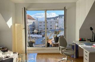 Wohnung mieten in 91052 Erlangen, Zentrale, teilmöblierte 2-Zi-DG-Wohnung mit Balkon und Küche in Bestlage