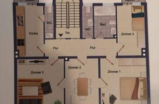 Wohnung mieten in 97424 Innenstadt West, 4-Zimmer-Wohnung 2. OG 122m² in Schweinfurt