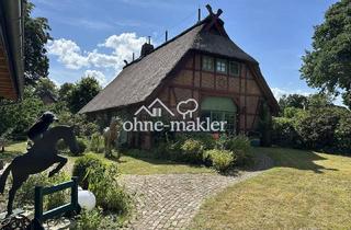 Einfamilienhaus kaufen in 21376 Salzhausen, Charmantes Reetdachfachwerkhaus