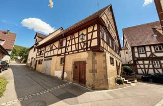 Haus kaufen in 71384 Weinstadt, Fachwerkhaus mit Scheune im Märchenviertel von Weinstadt