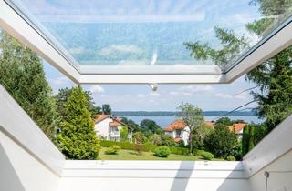 Einfamilienhaus kaufen in 82327 Tutzing, AIGNER - Mediterranes Wohnen mit Seeblick - Villenhälfte in Tutzing
