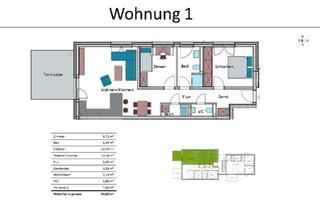 Penthouse kaufen in 97230 Estenfeld, Estenfeld - Verkaufe EG Wohnung mit Gartenanteil - Neubau