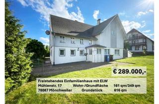 Einfamilienhaus kaufen in 78087 Mönchweiler, Mönchweiler - Einfamilienhaus mit ELW - ehemaliges Bauernhaus
