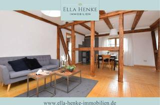 Wohnung kaufen in 38170 Schöppenstedt, Stilvolle, große Fachwerk-Maisonette-Wohnung mit großer Terrasse, eigenem Eingang + Mini-Garten...