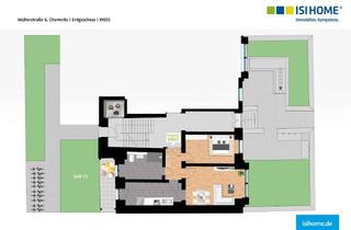 Wohnung mieten in Müllerstraße, 09113 Zentrum, Erstbezug - Hochwertige 3 Raumwohnung mit Gartenanteil - WE01