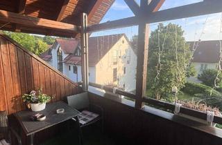 Wohnung mieten in Schenkenstrasse 20, 74544 Michelbach an der Bilz, Freundliche und gepflegte 3,5-Raum-DG-Wohnung mit Balkon und Einbauküche in Michelbach an der Bilz
