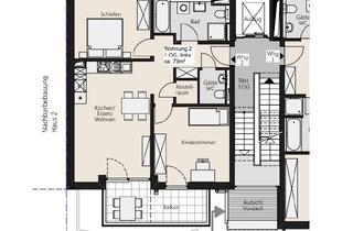 Wohnung mieten in 55270 Essenheim, Neubau 3-Zimmer-Wohnung mit Balkon in Essenheim