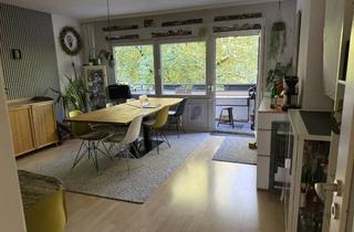 Wohnung mieten in Wilhelminenstraße 36, 64285 Darmstadt, 3-Raum-Wohnung in Fahrradstraße mit 2 Balkonen, Garten und Garage zur Zwischenmiete 1-2 Jahre