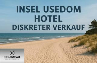 Gewerbeimmobilie kaufen in 17454 Zinnowitz, NEUER PREIS!! SCHÖNES HOTEL NAHE DEM FEINSANDIGEN STRAND INSEL USEDOM – BESTE LAGE FÜR URLAUBSGÄSTE