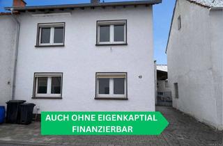 Haus kaufen in 67294 Oberwiesen, Finanzierung ohne Eigenkapital möglich: Renovierungsbedürftiges Haus mit Garten, Scheune und Garage