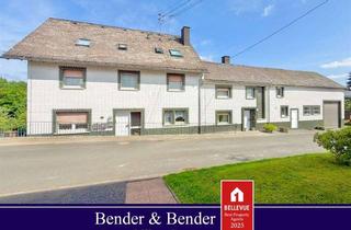 Anlageobjekt in 57627 Heuzert, 4 FH mit 3 vermieteten Einheiten, 8.000 m² großem Grundstück am Ortsrand & Blick auf die Nister!