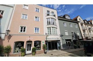Gewerbeimmobilie kaufen in 83278 Traunstein, Stabile Kapitalanlage (Schaumburger Schlössl) - 289qm Bürofläche in 1A-Lage am Stadtplatz Traunstein