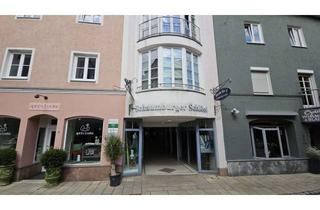 Gewerbeimmobilie kaufen in 83278 Traunstein, Stabile Kapitalanlage (Schaumburger Schlössl) - 289qm Gewerbefläche in 1A-Lage Stadtplatz Traunstein