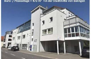 Büro zu mieten in Wilhelmstraße 47, 72336 Balingen, 474 m² Büro- / Praxis-Etage im Herzen von Balingen