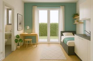 Wohnung kaufen in 88046 Friedrichshafen, Schönes möbliertes Apartment im Erdgeschoss mit Gartenanteil