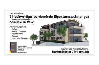 Wohnung kaufen in 57567 Daaden, Hochwertige, barrierefreie Eigentumswohnungen mit Balkon und Garage im Zentrum von Daaden