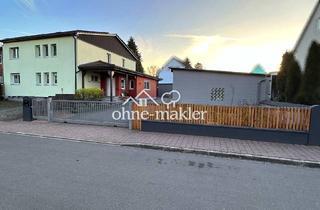 Doppelhaushälfte kaufen in 90537 Feucht, Leben u. Arbeiten vereint. Provisionsfreie DHH energetisch saniert/6 Garagen/Werkstatt