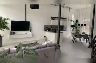 Lofts mieten in 51145 Eil, Traumhafte Loft-Wohnung mit luxuriöser Innenausstattung mit EBK sowie Garten und Balkon in Köln Eil