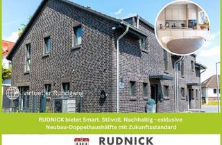 Haus mieten in 31535 Neustadt, RUDNICK bietet Smart. Stilvoll. Nachhaltig - exklusive Neubau-Doppelhaushälfte mit Zukunftsstandard