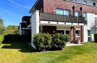 Immobilie mieten in 25746 Heide, Attraktive seniorengerechte Erdgeschosswohnung mit Garten und Terrasse – barrierefrei und komfortabel