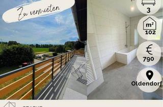 Wohnung mieten in 31020 Salzhemmendorf, *Renovierte 3 Zi/102qm Wohnung mit Balkontraum sucht Nachmieter in Oldendorf*