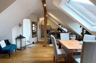 Wohnung kaufen in 68199 Mannheim, Mannheim - Geschmackvoll renovierte 2-Zimmer-Dachgeschoss-Wohnung in ruhiger Lage von MA-Neckarau!