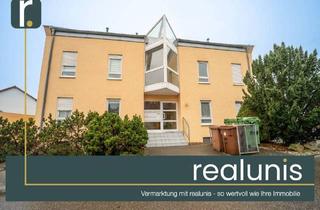 Wohnung kaufen in 68766 Hockenheim, Hockenheim - Vermietete 3-Zimmer-Wohnung mit Balkon & Stellplatz --- realunis ---