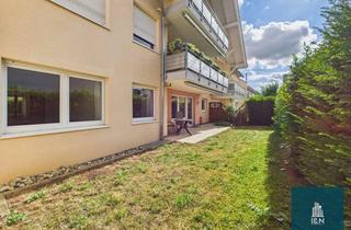 Wohnung kaufen in 71701 Schwieberdingen, GARTENWOHNUNG - Schöne, helle 3-Zimmer Erdgeschosswohnung mit eigenem Garten