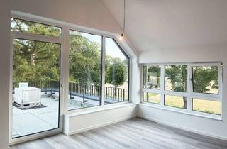 Wohnung mieten in Moerser Str. 627, 47802 Verberg, NEUBAU KR-Verberg: Exkl. 2-Zi.-Wohnung, Dachterrasse, hohe Decken, Aufzug, Wärmep. & KFW 55, TG
