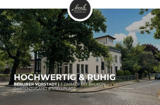 Wohnung mieten in 14467 Berliner Vorstadt, Berliner Vorstadt | 3 Zimmer mit Balkon, Gartenzugang & Stellplatz – hochwertig & ruhig