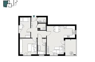 Wohnung mieten in Winzerstrasse, 97953 Königheim, Gemütliche 3-Zimmer Wohnung zum Wohlfühlen – mit Einbauküche I ERSTBEZUG