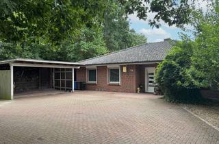 Haus kaufen in 25436 Heidgraben, Wohnen im Grünen: Großzügiger Bungalow mit Terrasse, Garten & Pavillon