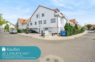 Wohnung kaufen in 65439 Flörsheim, Stilvolle 3-Zimmer-Wohnung in Flörsheim mit Stellplatz in gefragter, moderner Wohnanlage