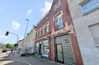 Mehrfamilienhaus kaufen in 45479 Broich, Mehrfamilienhaus mit drei Wohneinheiten und einem Gewerbe in Campus-Nähe von Mülheim-Broich