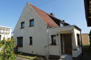 Doppelhaushälfte kaufen in 01689 Weinböhla, Doppelhaushälfte mit Ausbaupotential und großem Grundstück in Weinböhla